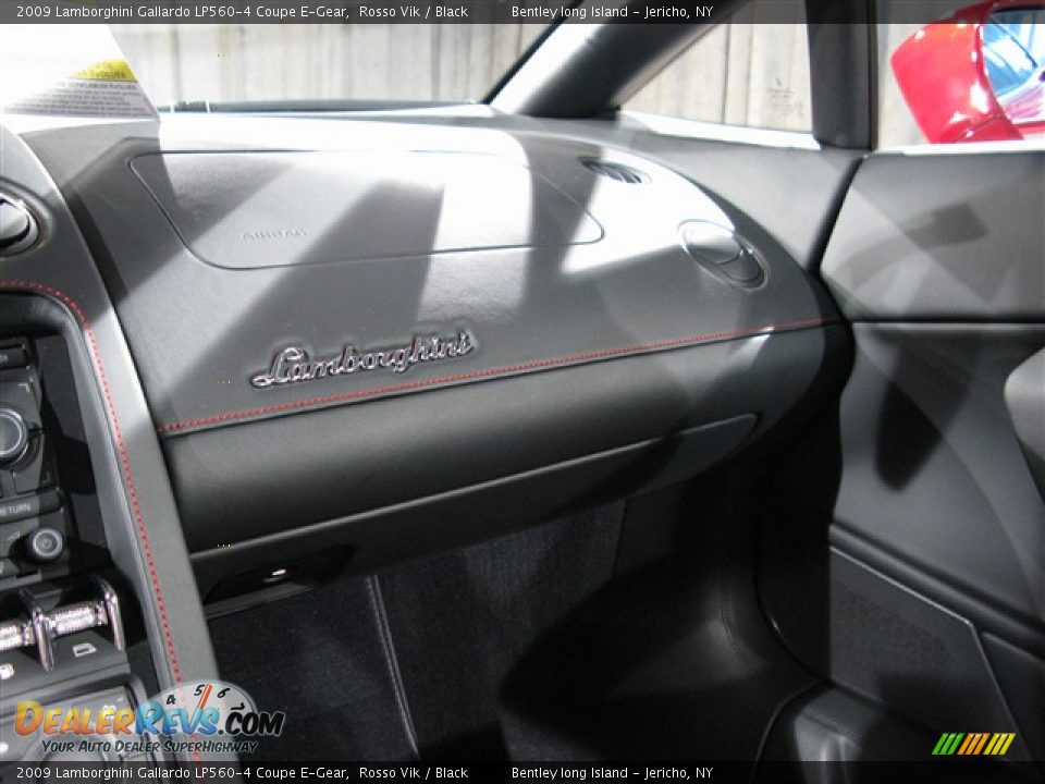 2009 Lamborghini Gallardo LP560-4 Coupe E-Gear Rosso Vik / Black Photo #9