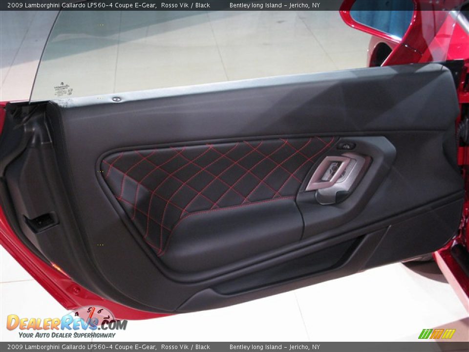 2009 Lamborghini Gallardo LP560-4 Coupe E-Gear Rosso Vik / Black Photo #10