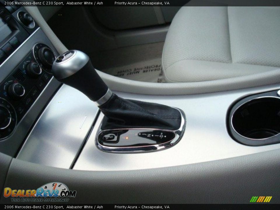 2006 Mercedes-Benz C 230 Sport Alabaster White / Ash Photo #18