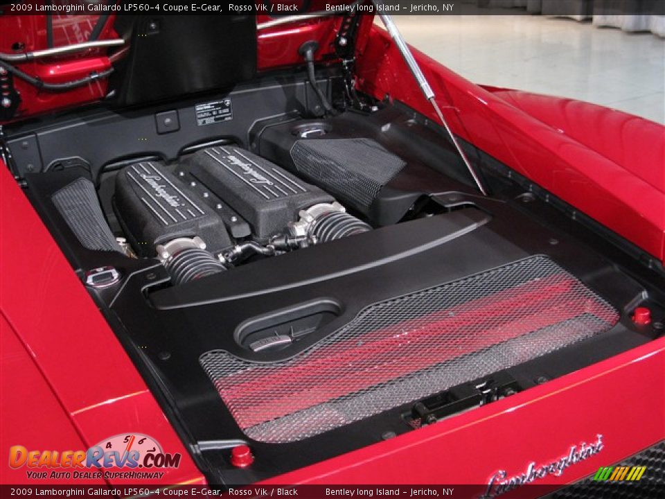 2009 Lamborghini Gallardo LP560-4 Coupe E-Gear Rosso Vik / Black Photo #12