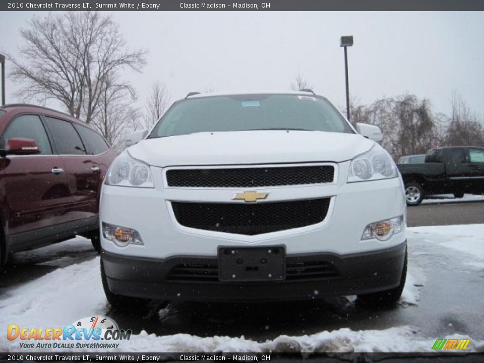 2010 Chevrolet Traverse LT Summit White / Ebony Photo #2