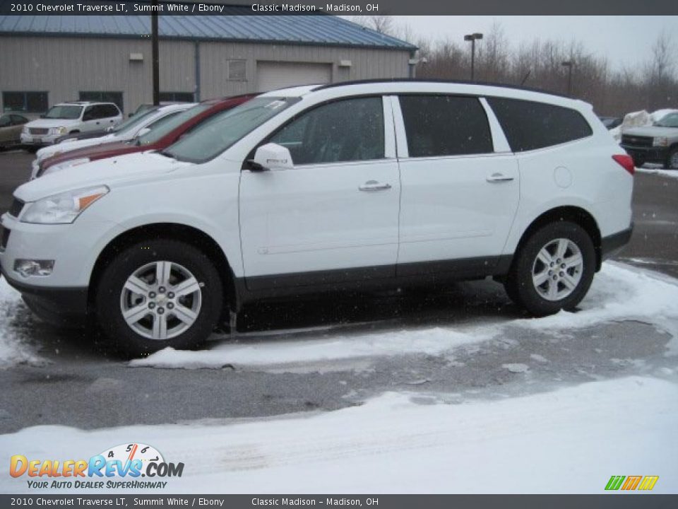 2010 Chevrolet Traverse LT Summit White / Ebony Photo #5
