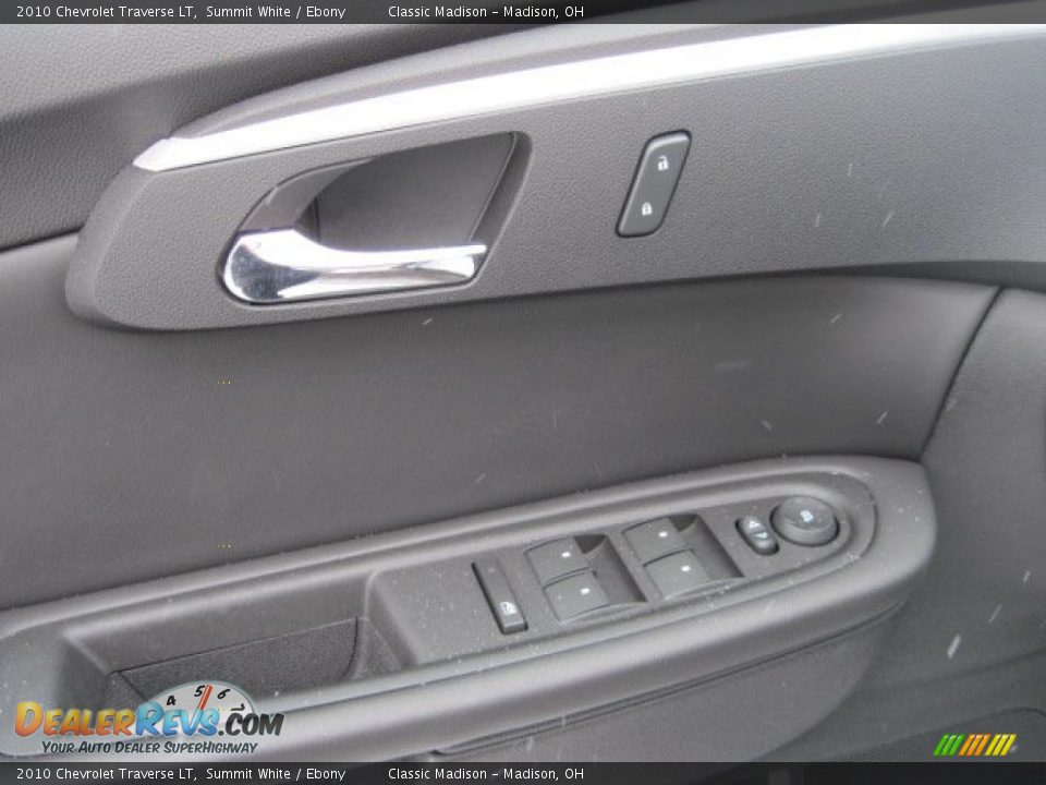 2010 Chevrolet Traverse LT Summit White / Ebony Photo #7
