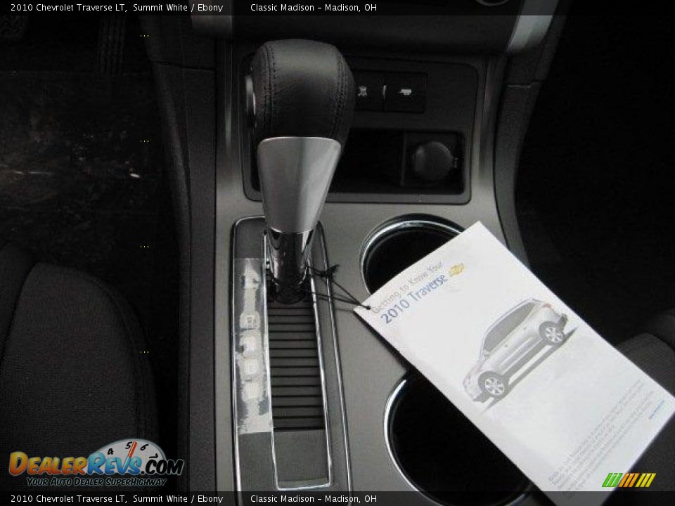 2010 Chevrolet Traverse LT Summit White / Ebony Photo #9