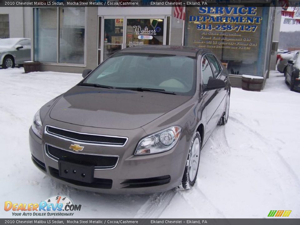 2010 Chevrolet Malibu LS Sedan Mocha Steel Metallic / Cocoa/Cashmere Photo #3