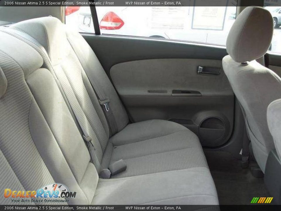 2006 Nissan Altima 2.5 S Special Edition Smoke Metallic / Frost Photo #8