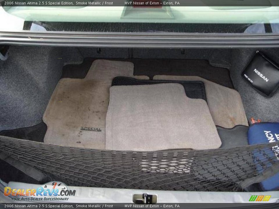 2006 Nissan Altima 2.5 S Special Edition Smoke Metallic / Frost Photo #10