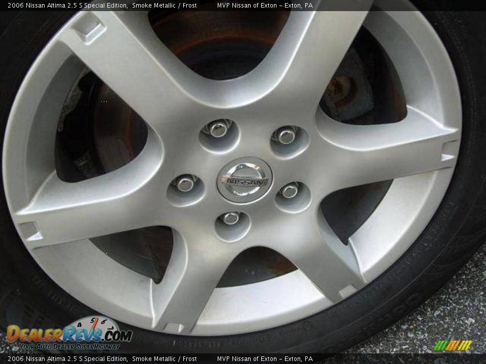 2006 Nissan Altima 2.5 S Special Edition Smoke Metallic / Frost Photo #11