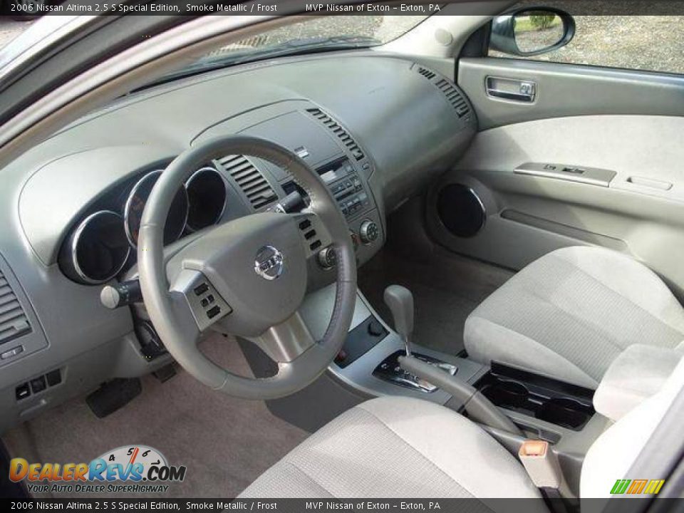 2006 Nissan Altima 2.5 S Special Edition Smoke Metallic / Frost Photo #13