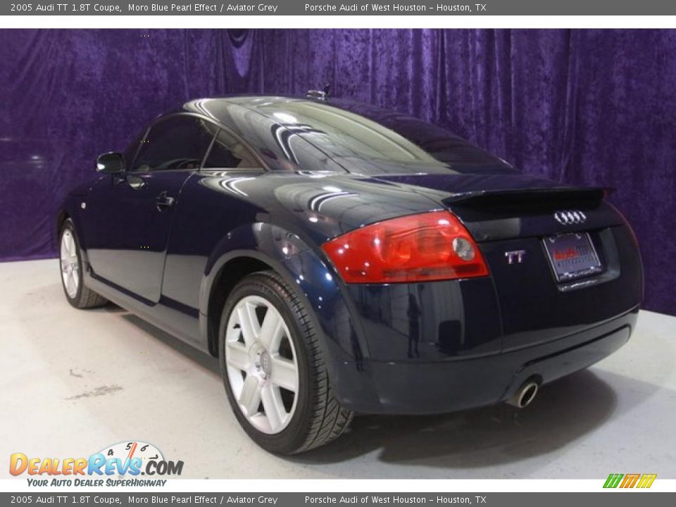 2005 Audi TT 1.8T Coupe Moro Blue Pearl Effect / Aviator Grey Photo #3