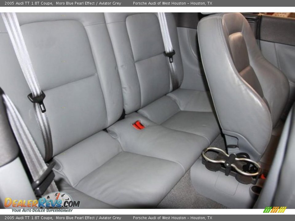 2005 Audi TT 1.8T Coupe Moro Blue Pearl Effect / Aviator Grey Photo #7