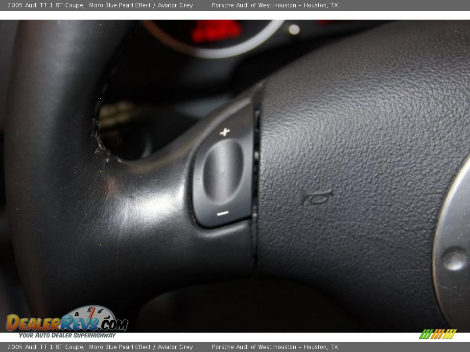 2005 Audi TT 1.8T Coupe Moro Blue Pearl Effect / Aviator Grey Photo #18