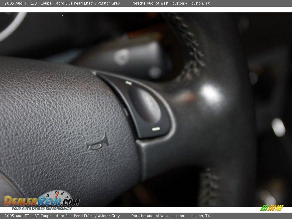 2005 Audi TT 1.8T Coupe Moro Blue Pearl Effect / Aviator Grey Photo #19