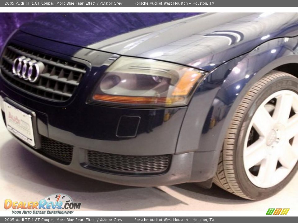 2005 Audi TT 1.8T Coupe Moro Blue Pearl Effect / Aviator Grey Photo #20