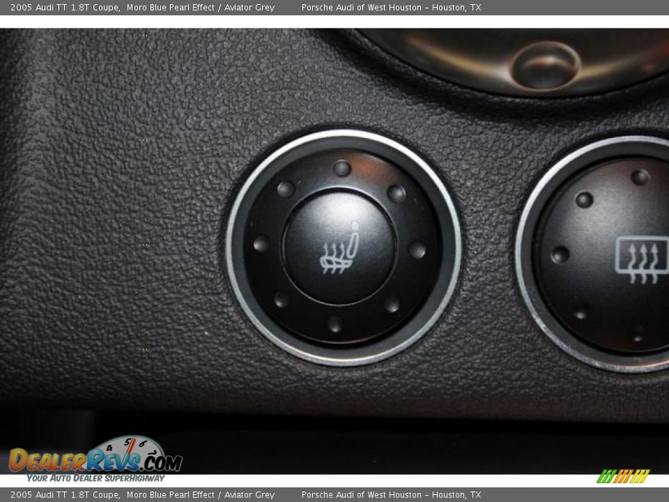2005 Audi TT 1.8T Coupe Moro Blue Pearl Effect / Aviator Grey Photo #24