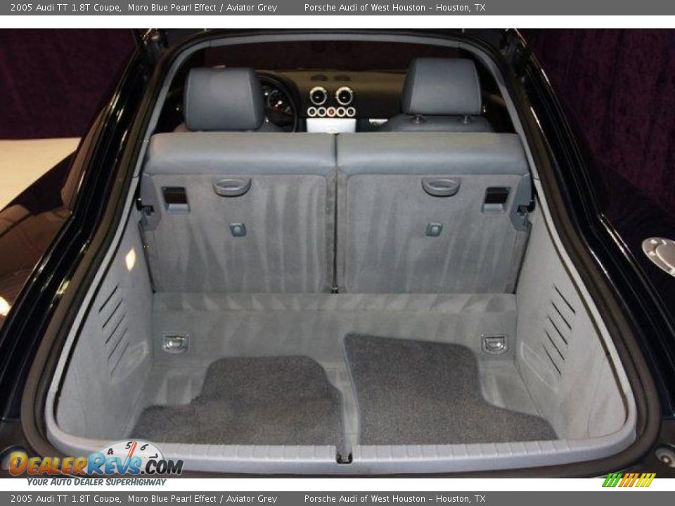 2005 Audi TT 1.8T Coupe Moro Blue Pearl Effect / Aviator Grey Photo #29