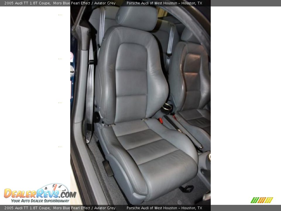 2005 Audi TT 1.8T Coupe Moro Blue Pearl Effect / Aviator Grey Photo #32