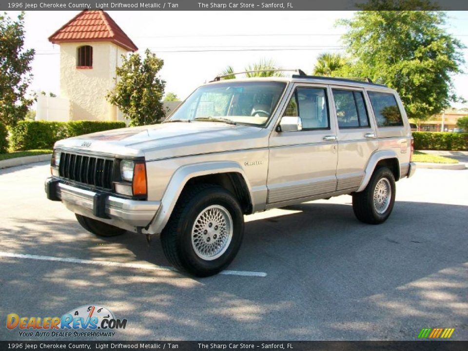 1996 Jeep Cherokee Country Light Driftwood Metallic / Tan Photo #1