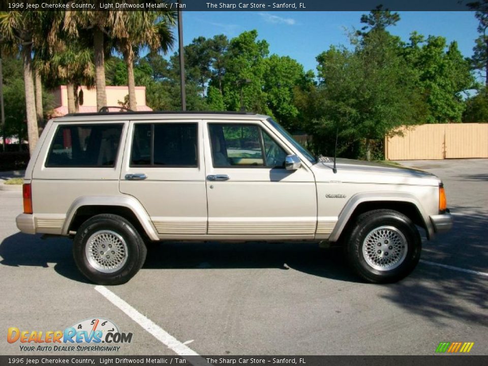 1996 Jeep Cherokee Country Light Driftwood Metallic / Tan Photo #4