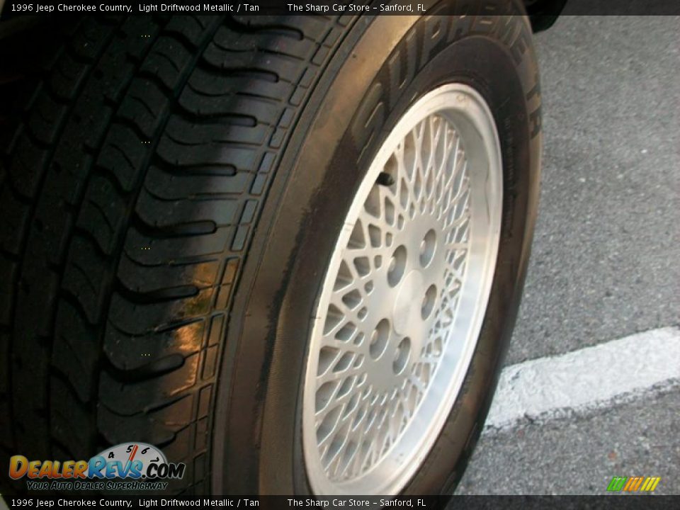 1996 Jeep Cherokee Country Light Driftwood Metallic / Tan Photo #8