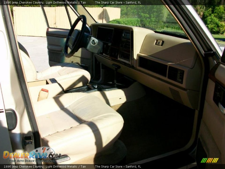 1996 Jeep Cherokee Country Light Driftwood Metallic / Tan Photo #27