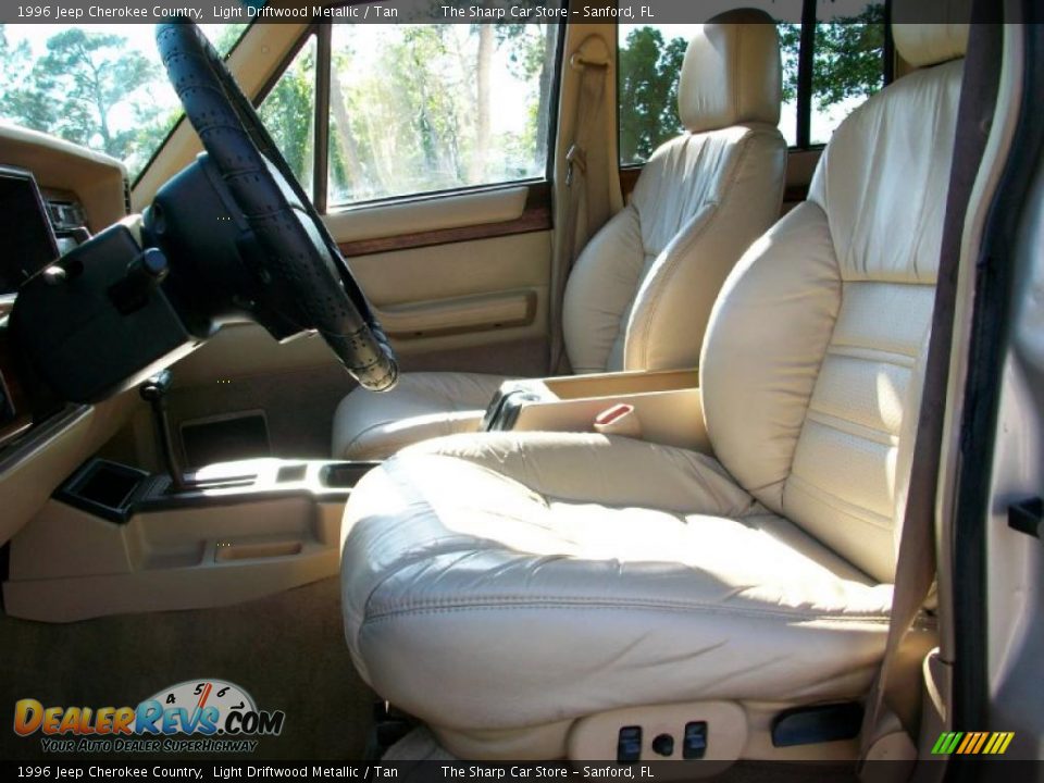 1996 Jeep Cherokee Country Light Driftwood Metallic / Tan Photo #30