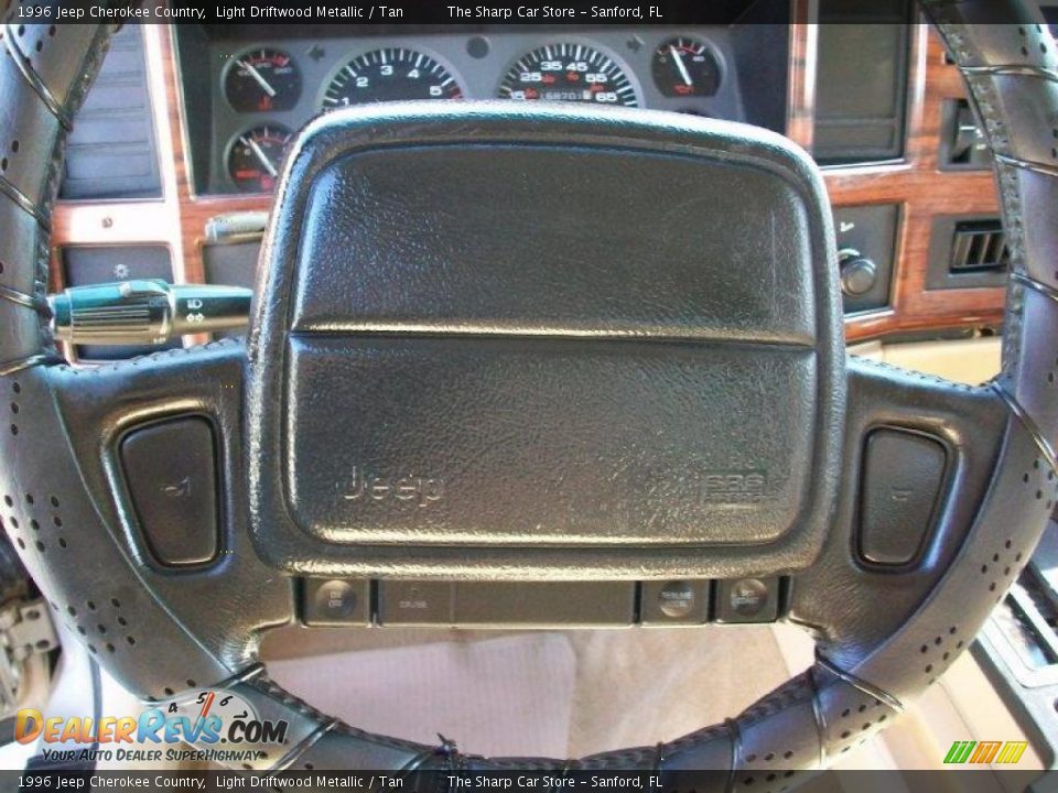 1996 Jeep Cherokee Country Light Driftwood Metallic / Tan Photo #35