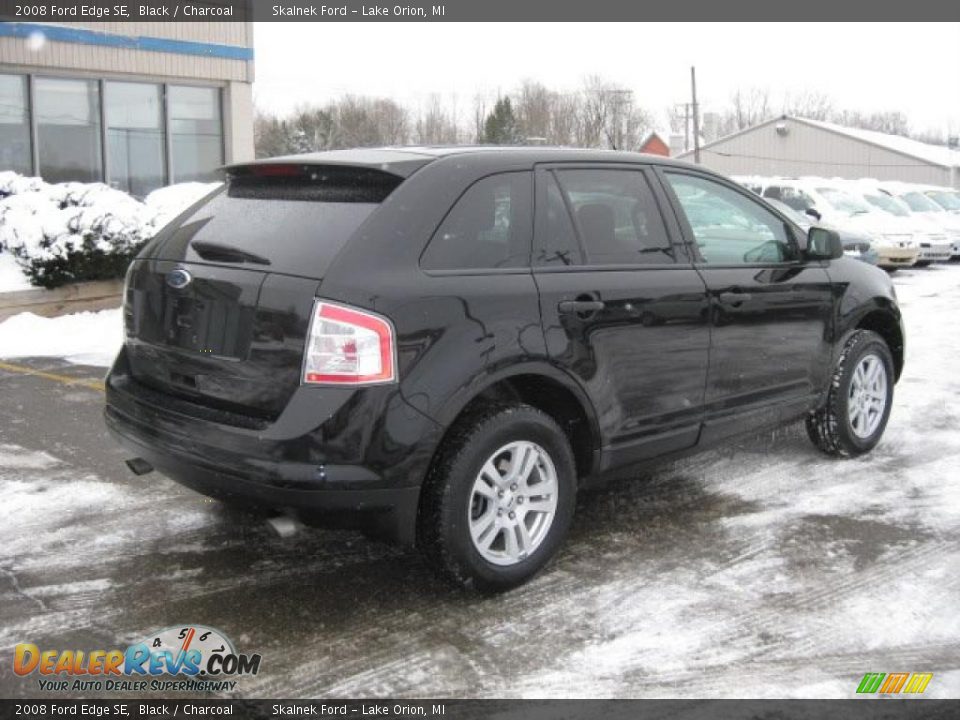 2008 Ford Edge SE Black / Charcoal Photo #3