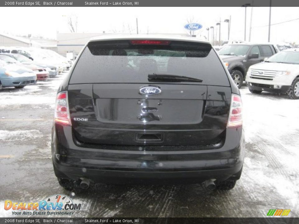 2008 Ford Edge SE Black / Charcoal Photo #5