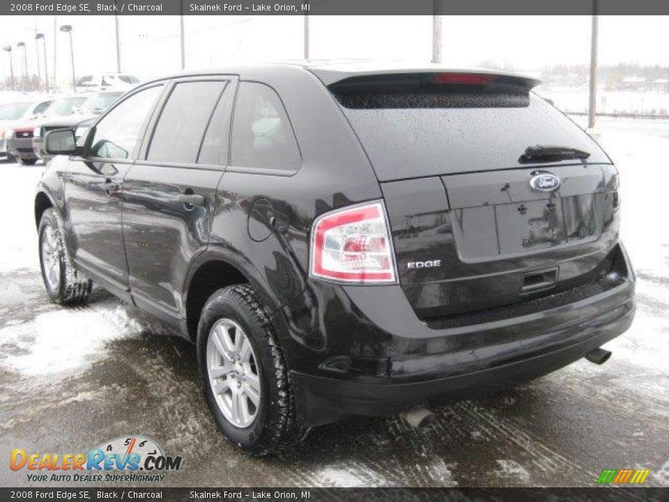 2008 Ford Edge SE Black / Charcoal Photo #6