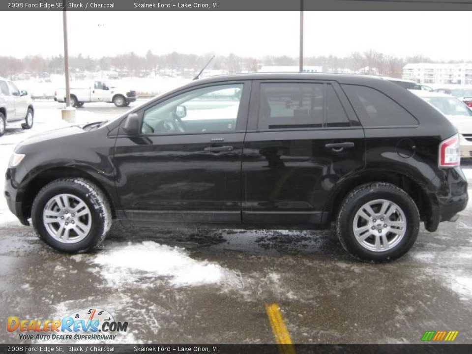 2008 Ford Edge SE Black / Charcoal Photo #8