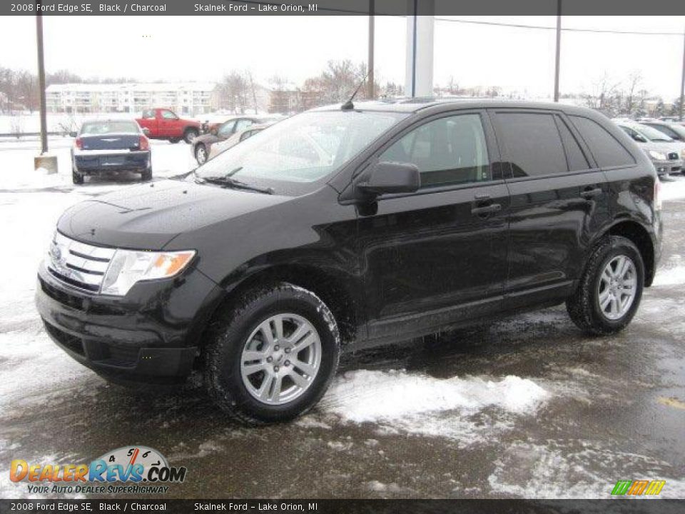 2008 Ford Edge SE Black / Charcoal Photo #9