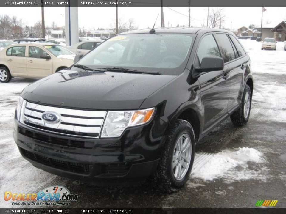 2008 Ford Edge SE Black / Charcoal Photo #10