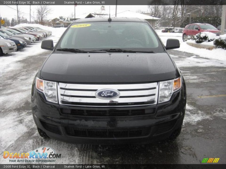 2008 Ford Edge SE Black / Charcoal Photo #11