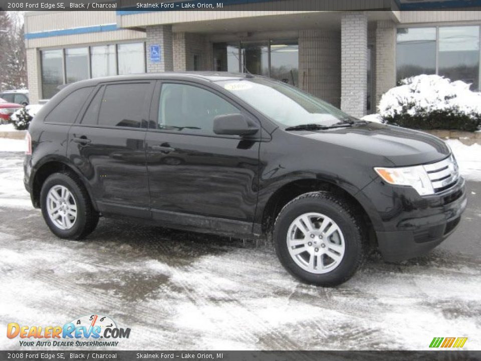 2008 Ford Edge SE Black / Charcoal Photo #13