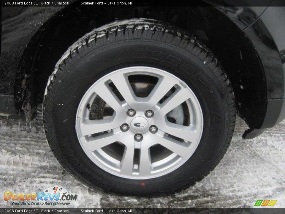 2008 Ford Edge SE Black / Charcoal Photo #14