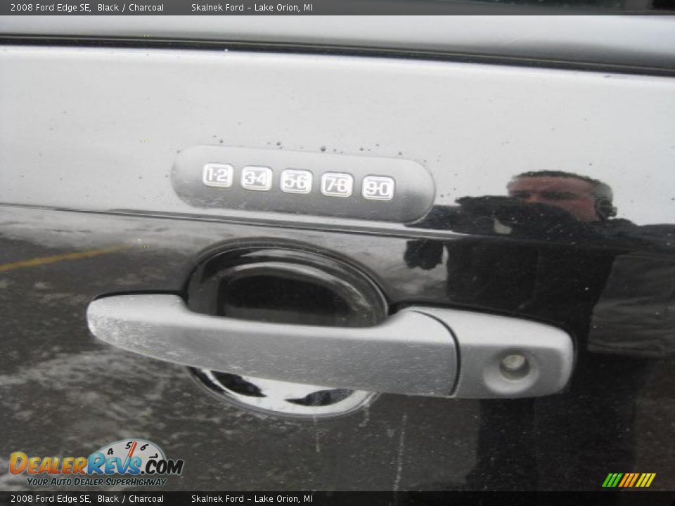 2008 Ford Edge SE Black / Charcoal Photo #20