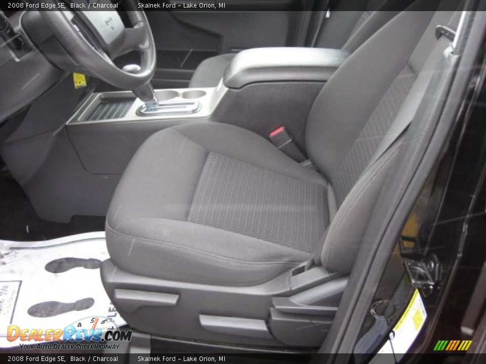 2008 Ford Edge SE Black / Charcoal Photo #21