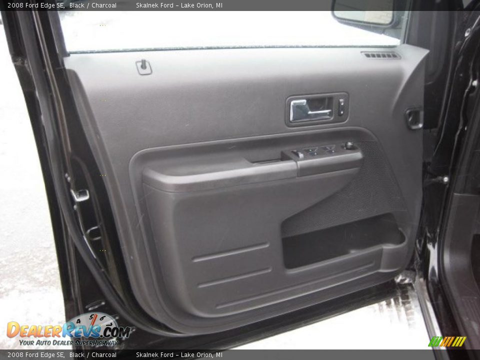 2008 Ford Edge SE Black / Charcoal Photo #23