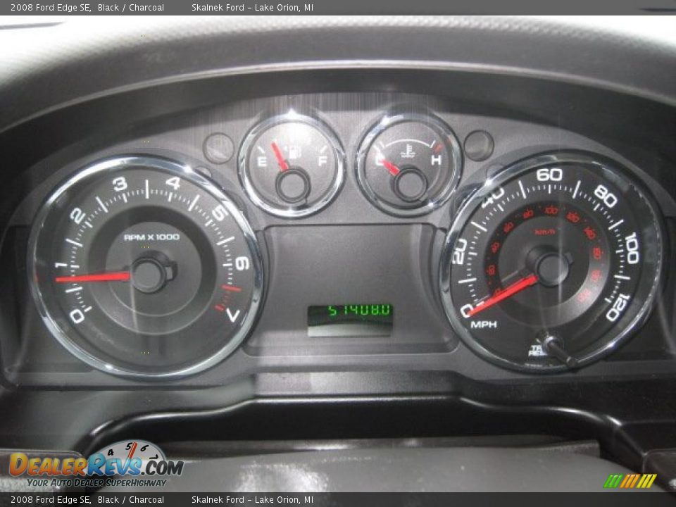 2008 Ford Edge SE Black / Charcoal Photo #26