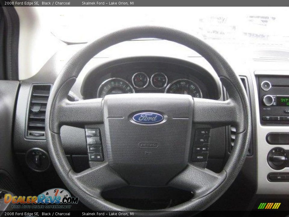 2008 Ford Edge SE Black / Charcoal Photo #27