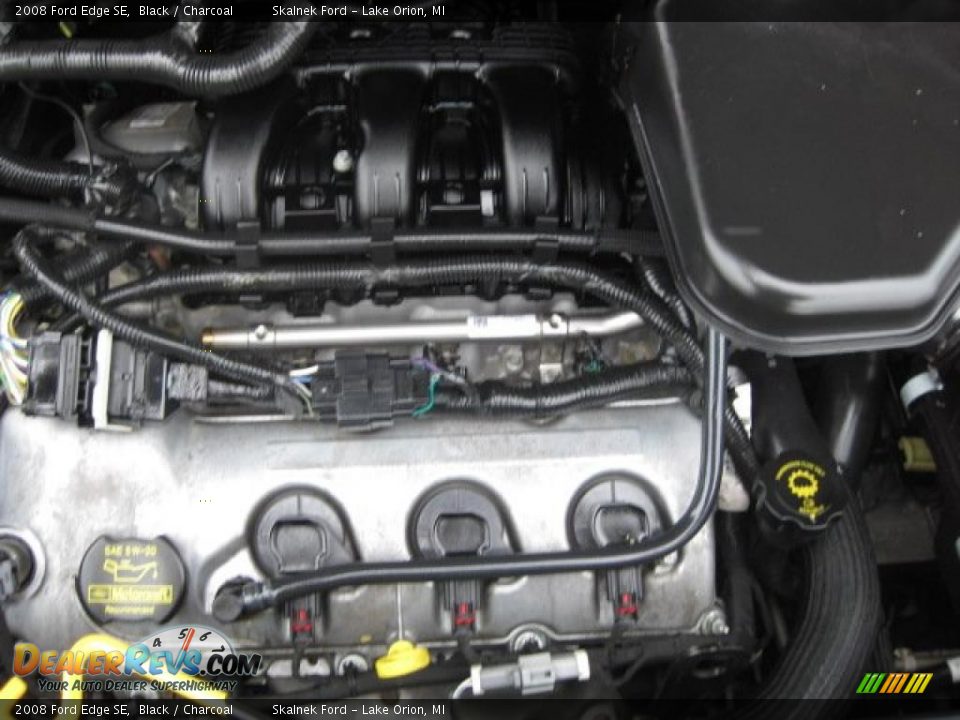 2008 Ford Edge SE Black / Charcoal Photo #31