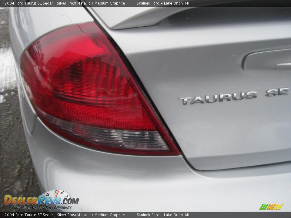 2004 Ford Taurus SE Sedan Silver Frost Metallic / Medium Graphite Photo #17