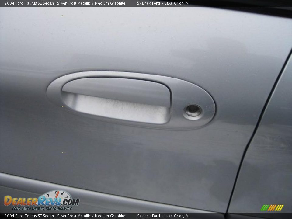 2004 Ford Taurus SE Sedan Silver Frost Metallic / Medium Graphite Photo #19
