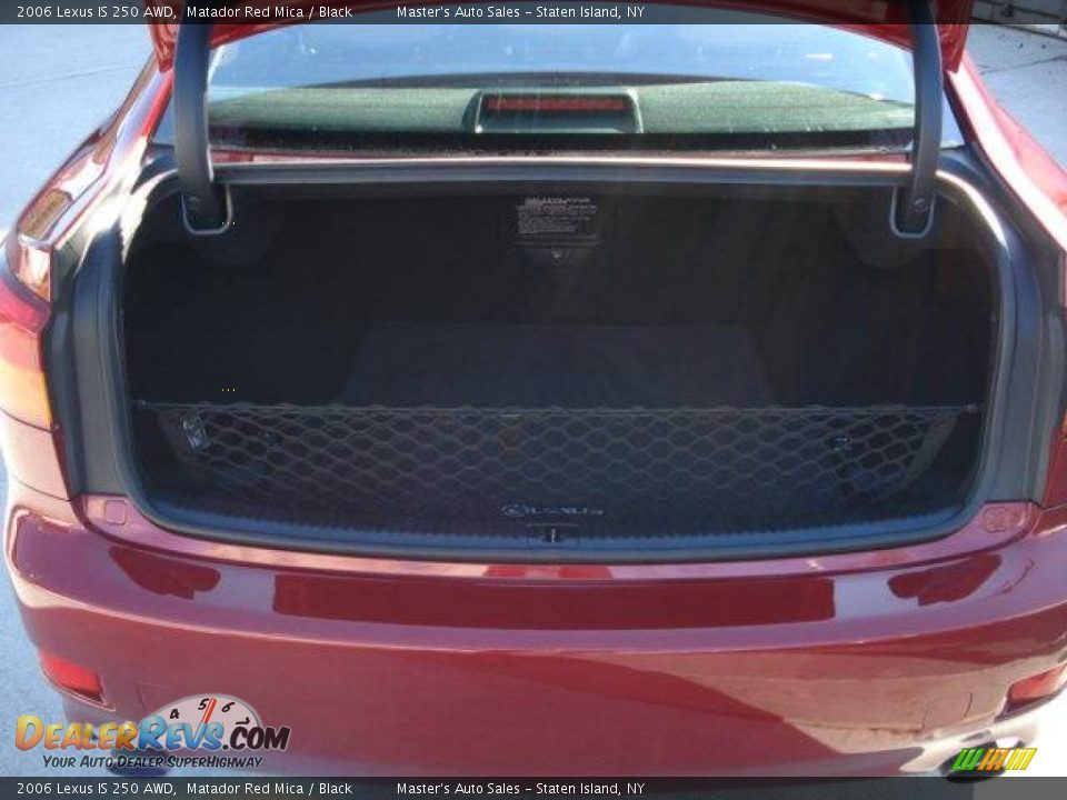 2006 Lexus IS 250 AWD Matador Red Mica / Black Photo #14