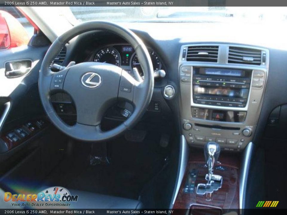2006 Lexus IS 250 AWD Matador Red Mica / Black Photo #17