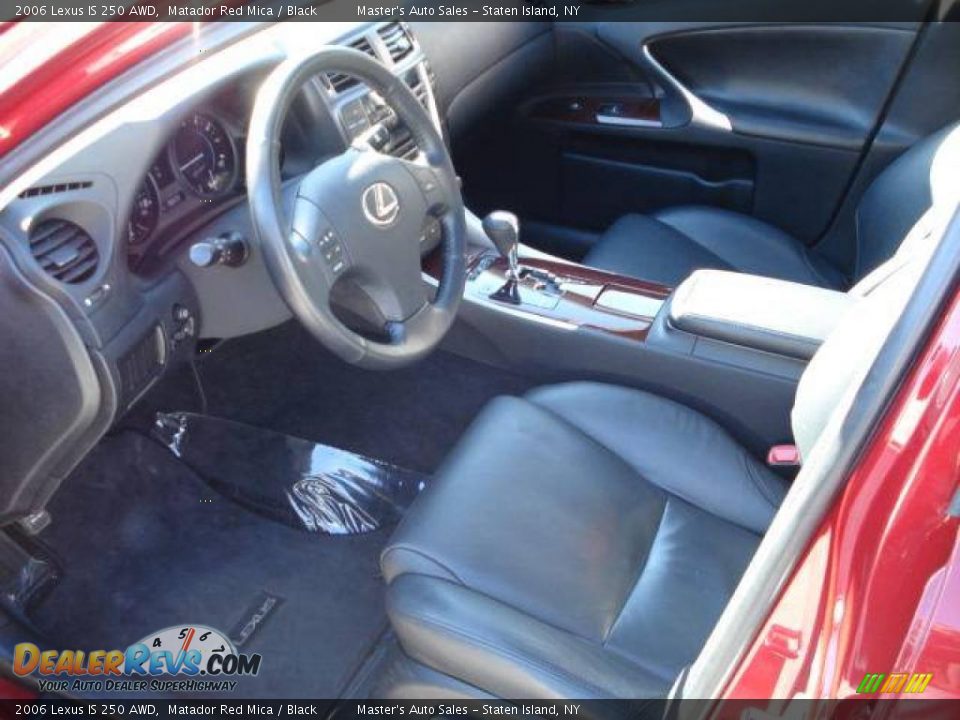 2006 Lexus IS 250 AWD Matador Red Mica / Black Photo #20