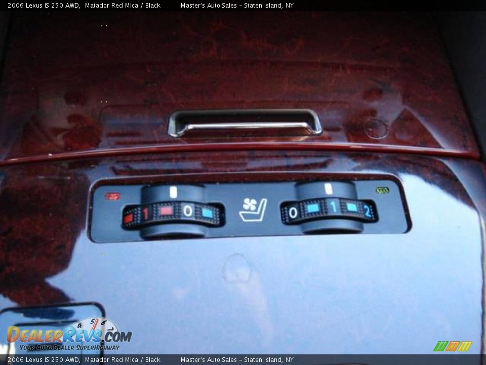 2006 Lexus IS 250 AWD Matador Red Mica / Black Photo #23
