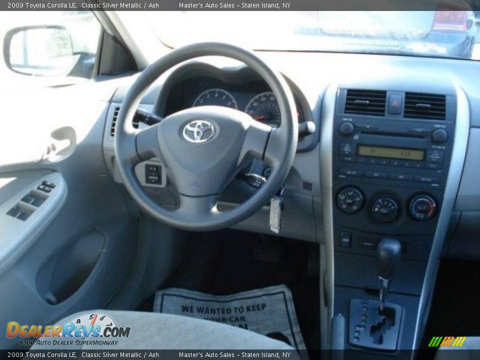 2009 Toyota Corolla LE Classic Silver Metallic / Ash Photo #9