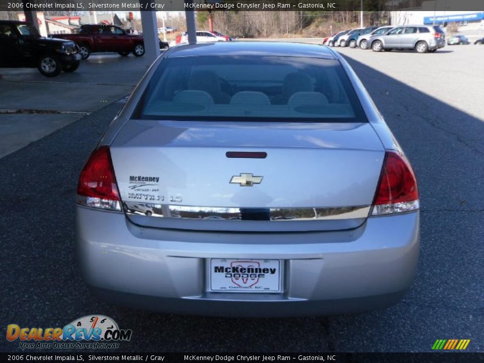 2006 Chevrolet Impala LS Silverstone Metallic / Gray Photo #3